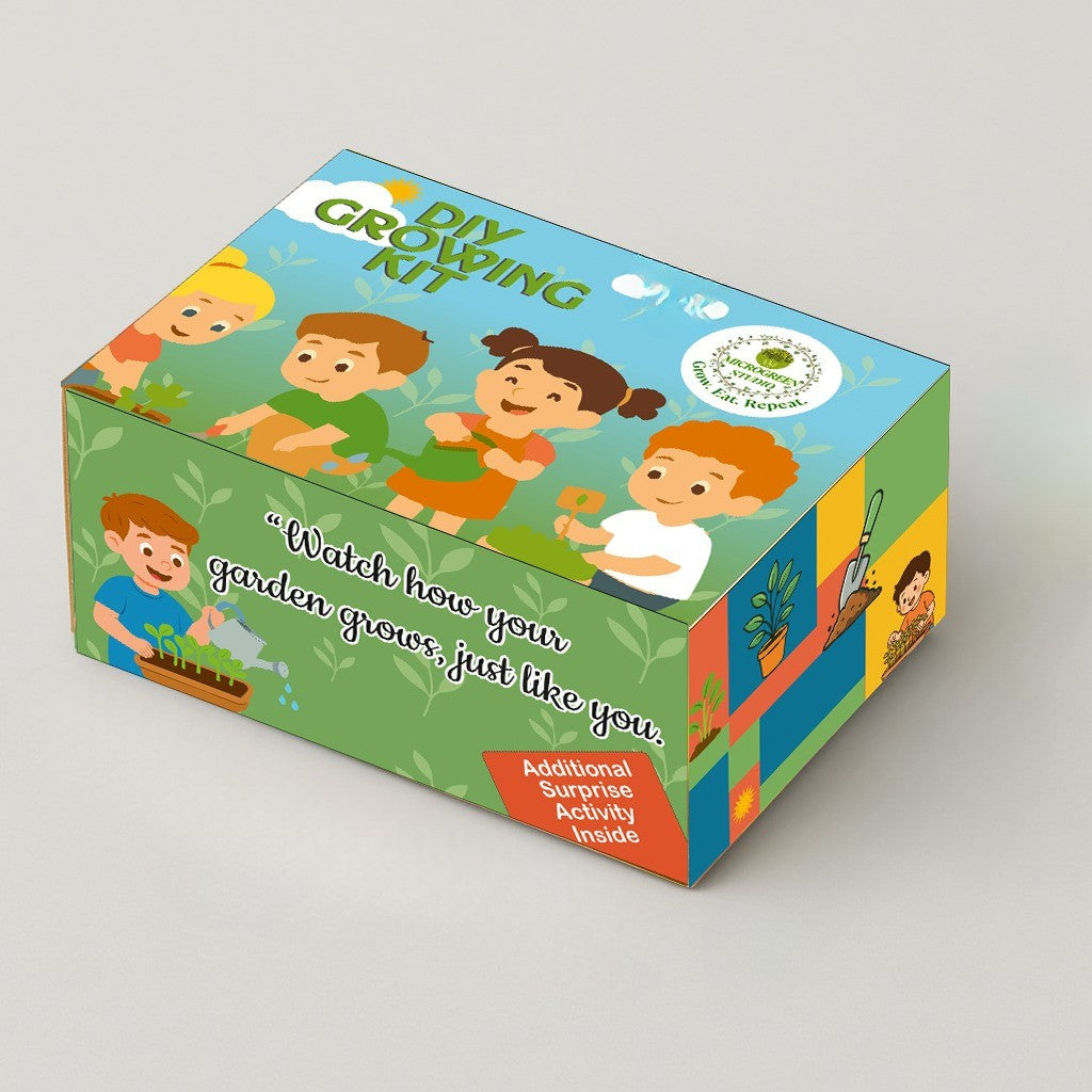 Kids DIY Microgreen Kit - Our Little Green Explorers