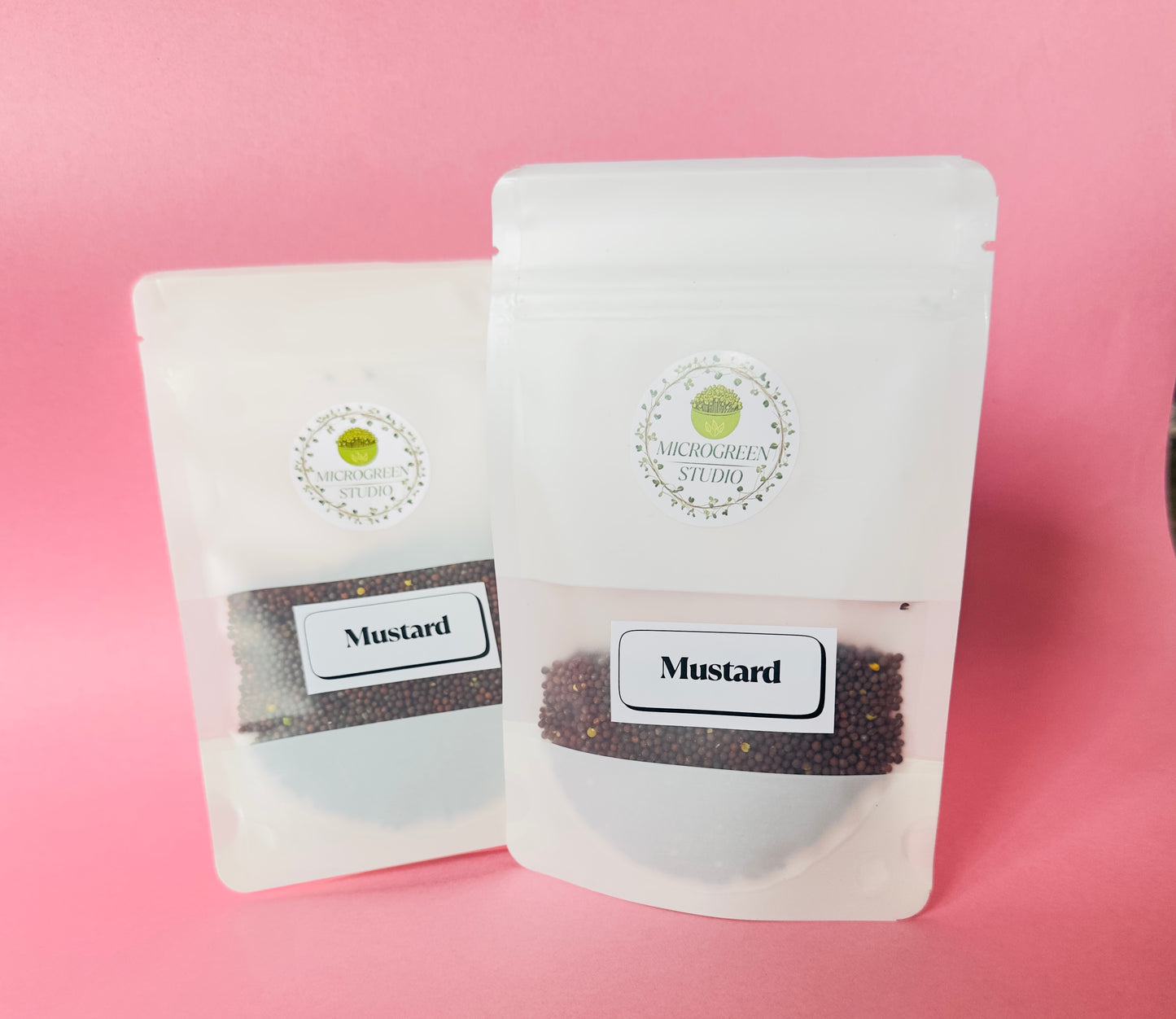 Premium Non-GMO Microgreen Seeds | High Germination, Untreated & Easy to Grow