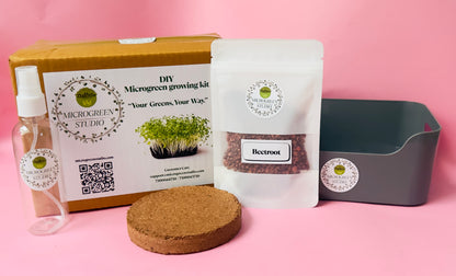 Healthy Living Starter Kit – Grow Fresh Microgreens Indoors