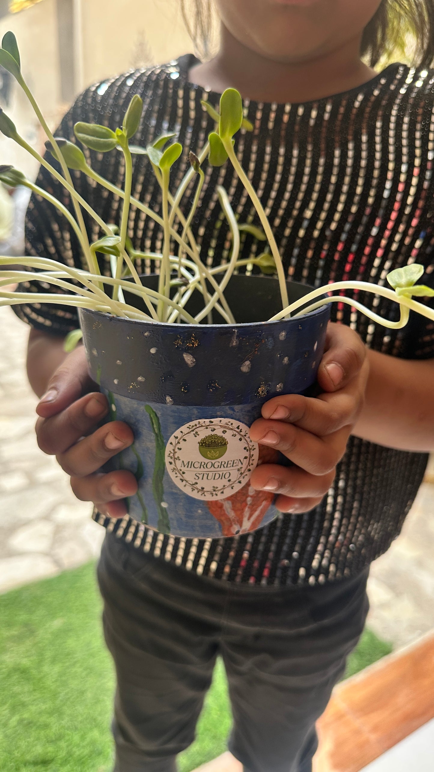 Kids Microgreen Kit – Fun Gardening Kit for Kids | Grow, Play & Learn Healthy Superfoods